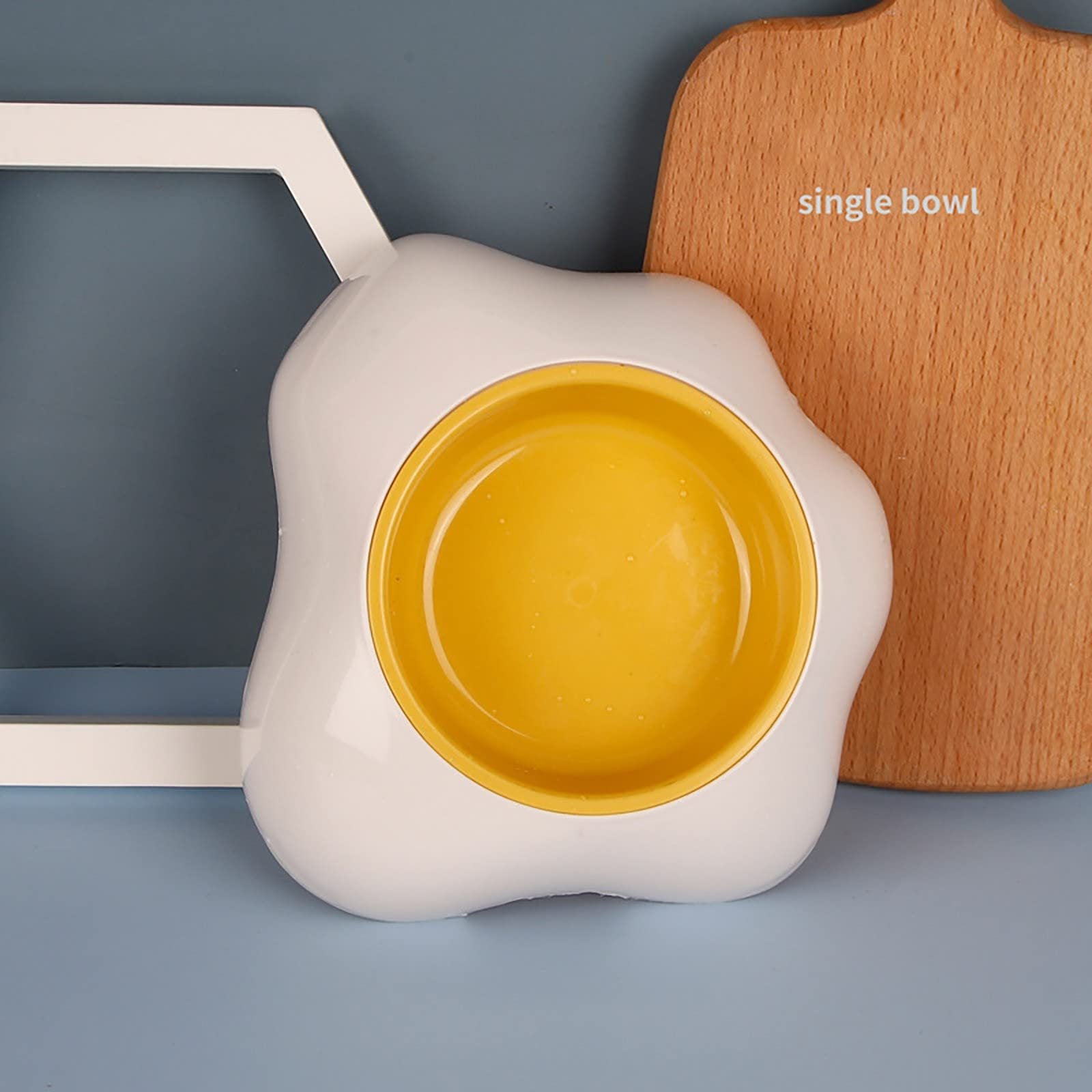 Elevate Your Pet's Dining Experience with the Egg-shaped Pet Bowl